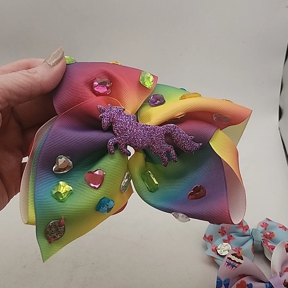 Jojo Siwa Bows 7 Large 2 Small